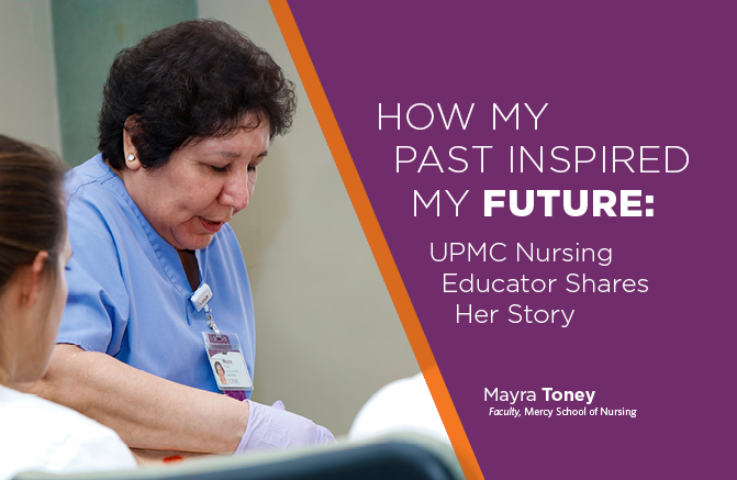 UPMC Nurse Educator Mayra Toney
