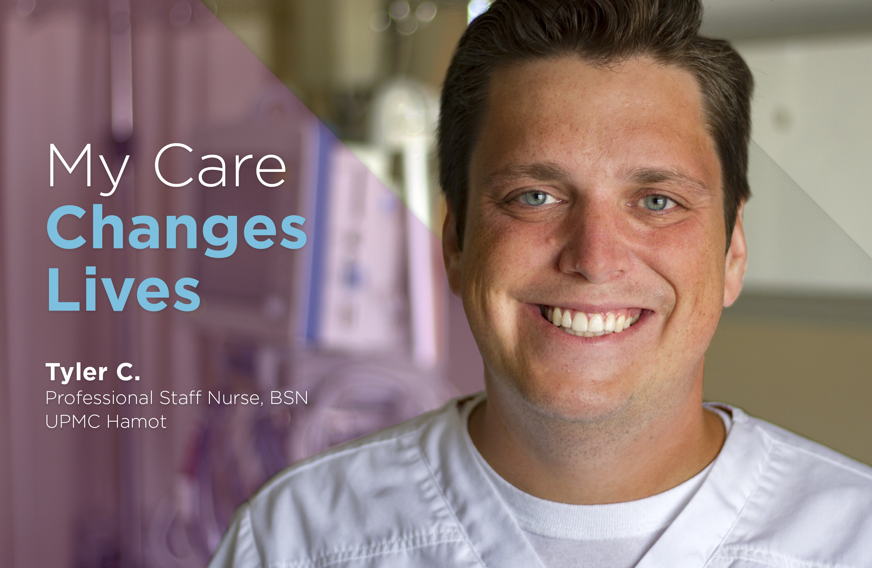 Tyler Cyphert, Professional Staff Nurse, BSN, UPMC Hamot