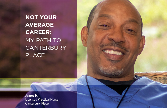 Header image of James H., LPN, Canterbury Place
