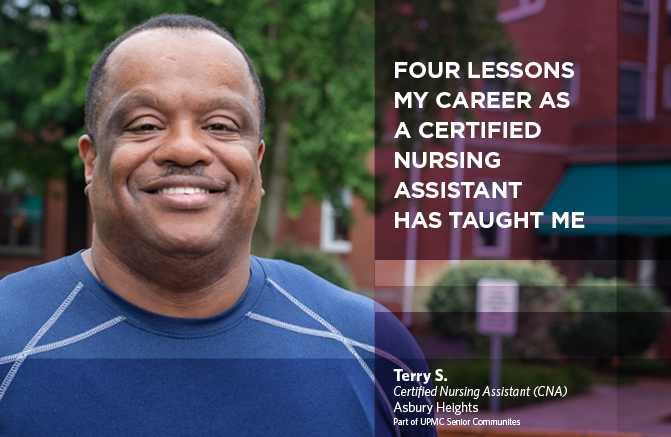 Header image of Terry S., Certified Nursing Assistant at Asbury Heights